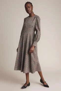 Tabatha Dress Orange Floral 8 Tabatha Dress Orange Floral -Top Sell Dress Sales Store D03G008 Z63 23835 650px 964px