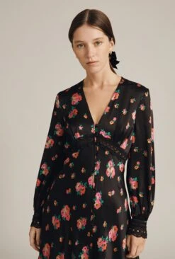 Sara Dress Rose Bouquet -Top Sell Dress Sales Store D03G016 Z76 23522 650px 964px