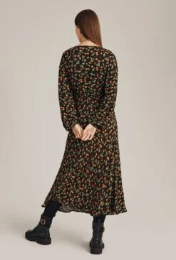 Marlow Dress Black Floral -Top Sell Dress Sales Store D03G020 Z66 23559 650px 964px