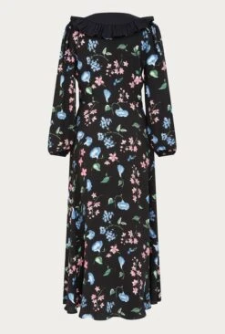 Dixie Dress Black Floral -Top Sell Dress Sales Store D03G021 Z66 23830 650px 964px
