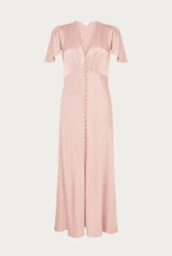 Grace Satin Midi Dress Rose 10 Grace Satin Midi Dress Rose -Top Sell Dress Sales Store D04G010 H04 24140 650px 964px