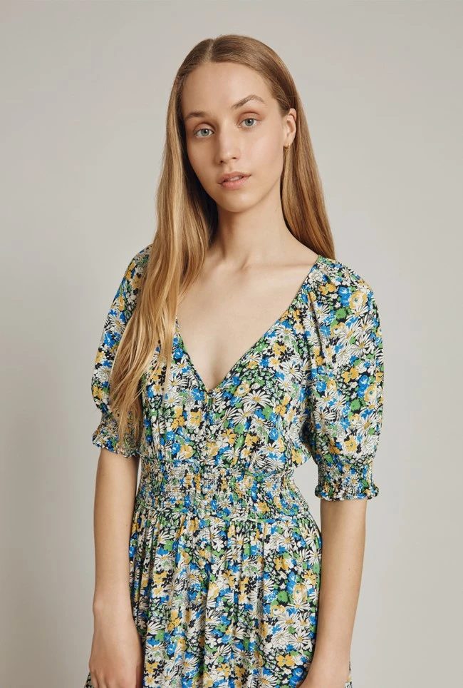 Una Dress Daisy Floral 4 Una Dress Daisy Floral - Image 4