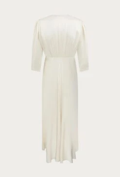Madison Satin Midi Dress Ivory -Top Sell Dress Sales Store D05G001 M12 25432 650px 964px