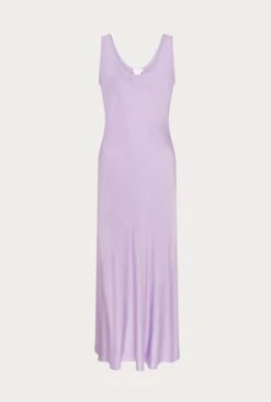 Palm Lilac Satin Slip Midi Dress Lilac 10 Palm Lilac Satin Slip Midi Dress Lilac -Top Sell Dress Sales Store D05G003 L04 27022 650px 964px
