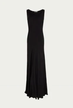 Callie Satin Maxi Dress Black 11 Callie Satin Maxi Dress Black -Top Sell Dress Sales Store D05G070 A01 26252 650px 964px