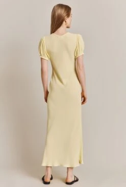 Poet Crepe Midi Dress Yellow 8 Poet Crepe Midi Dress Yellow -Top Sell Dress Sales Store D06G044 E04 27591 650px 964px