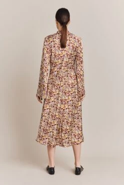 Ayla Satin Midi Dress Sandy Floral 9 Ayla Satin Midi Dress Sandy Floral -Top Sell Dress Sales Store D06G045A Z51 27446 650px 964px