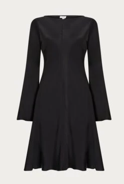 Willow Knee Length Dress Black -Top Sell Dress Sales Store D06G046 A01 26461 650px 964px