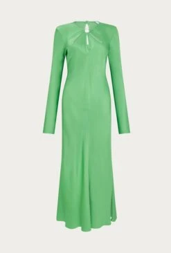 Freya Satin Midi Dress Grass 10 Freya Satin Midi Dress Grass -Top Sell Dress Sales Store D06G048 J10 27041 650px 964px