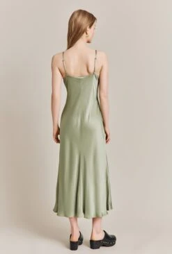 Jada Satin Midi Dress Willow -Top Sell Dress Sales Store D06G052 J34 27625 650px 964px