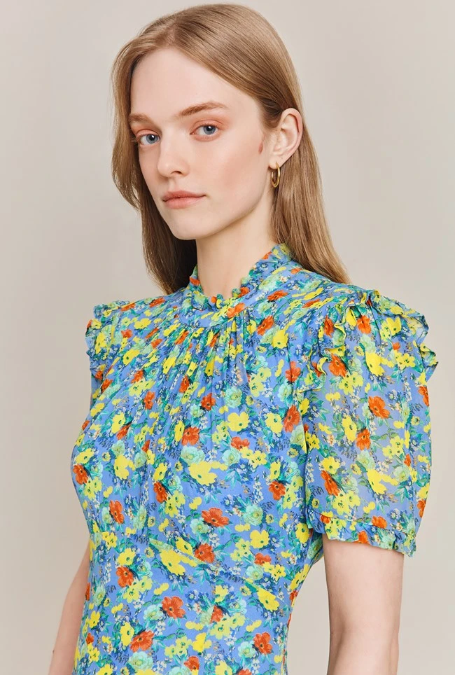 Nicola Georgette Midi Dress 1 Nicola Georgette Midi Dress