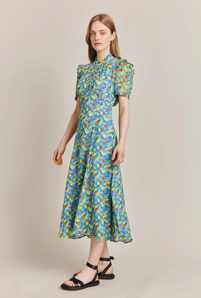 Nicola Georgette Midi Dress 3 Nicola Georgette Midi Dress - Image 3