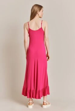 Isabella Crepe Midi Dress Pink -Top Sell Dress Sales Store D06G061 H44 27699 650px 964px