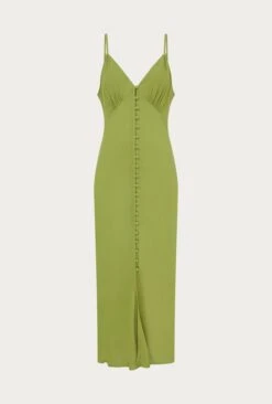Sofia Crepe Midi Dress Green 9 Sofia Crepe Midi Dress Green -Top Sell Dress Sales Store D06G069 J30 27872 650px 964px