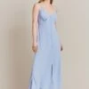 Sofia Crepe Midi Dress Perwinkle