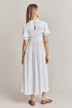 Eloise Crepe Midi Dress White 7 Eloise Crepe Midi Dress White -Top Sell Dress Sales Store D06G071 C01 27944 650px 964px