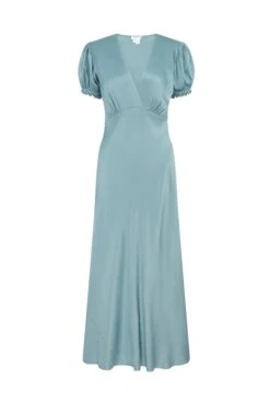 Clemence Satin Midi Dress Petrol Green 9 Clemence Satin Midi Dress Petrol Green -Top Sell Dress Sales Store D06G084 K72 28038 650px 964px