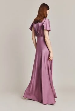 Delphine Satin Maxi Dress Purple Gumdrop -Top Sell Dress Sales Store D07G022 L47 28678 650px 964px