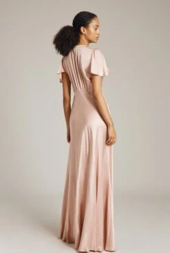 Delphine Satin Maxi Dress Boudoir Pink 9 Delphine Satin Maxi Dress Boudoir Pink -Top Sell Dress Sales Store D07G022 N27 28692 650px 964px