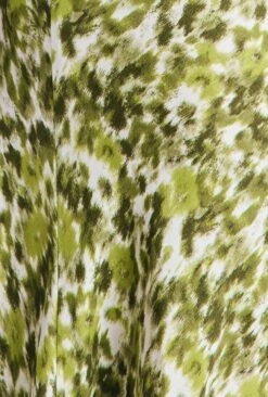 Lainey Crepe Midi Dress Green Ikat -Top Sell Dress Sales Store D07G027 Z76 28940 650px 964px