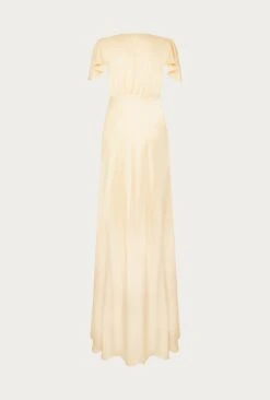 Delphine Satin Maxi Dress Buttermilk 11 Delphine Satin Maxi Dress Buttermilk -Top Sell Dress Sales Store DF46CA M09 26485 650px 964px