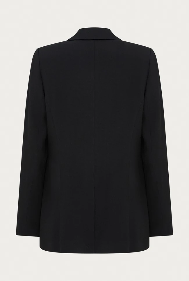 Piper Crepe Blazer Black 8 Piper Crepe Blazer Black - Image 8