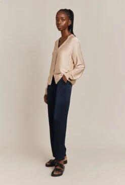 Mia Satin Bomber Jacket Stone -Top Sell Dress Sales Store J06G001 N04 26940 650px 964px