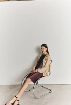 Mia Satin Bomber Jacket Stone -Top Sell Dress Sales Store J06G001 N04 27084 650px 964px