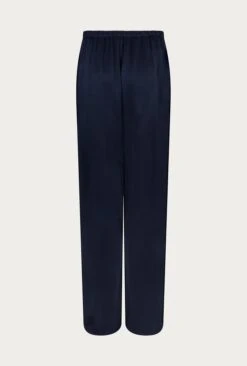 Imogen Satin Wide Leg Trouser Navy -Top Sell Dress Sales Store P06G003A K10 26659 650px 964px