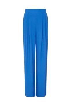 Aria Blue Crepe Trouser Rich Blue -Top Sell Dress Sales Store P06G008 K81 28077 650px 964px