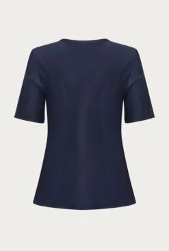 Ivy Satin Top Navy 13 Ivy Satin Top Navy -Top Sell Dress Sales Store Q06G008A K10 26541 650px 964px