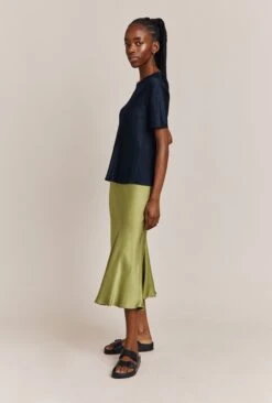 Ivy Satin Top Navy 10 Ivy Satin Top Navy -Top Sell Dress Sales Store Q06G008A K10 26635 650px 964px