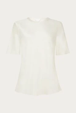 Ivy Satin Top Ivory -Top Sell Dress Sales Store Q06G008A M12 26544 650px 964px