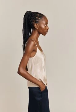 Jana Satin Cami Top Stone 11 Jana Satin Cami Top Stone -Top Sell Dress Sales Store Q06G011 N04 26699 650px 964px