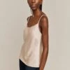 Jana Satin Cami Top Stone