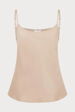 Jana Satin Cami Top Stone 14 Jana Satin Cami Top Stone -Top Sell Dress Sales Store Q06G011 N04 27250 650px 964px