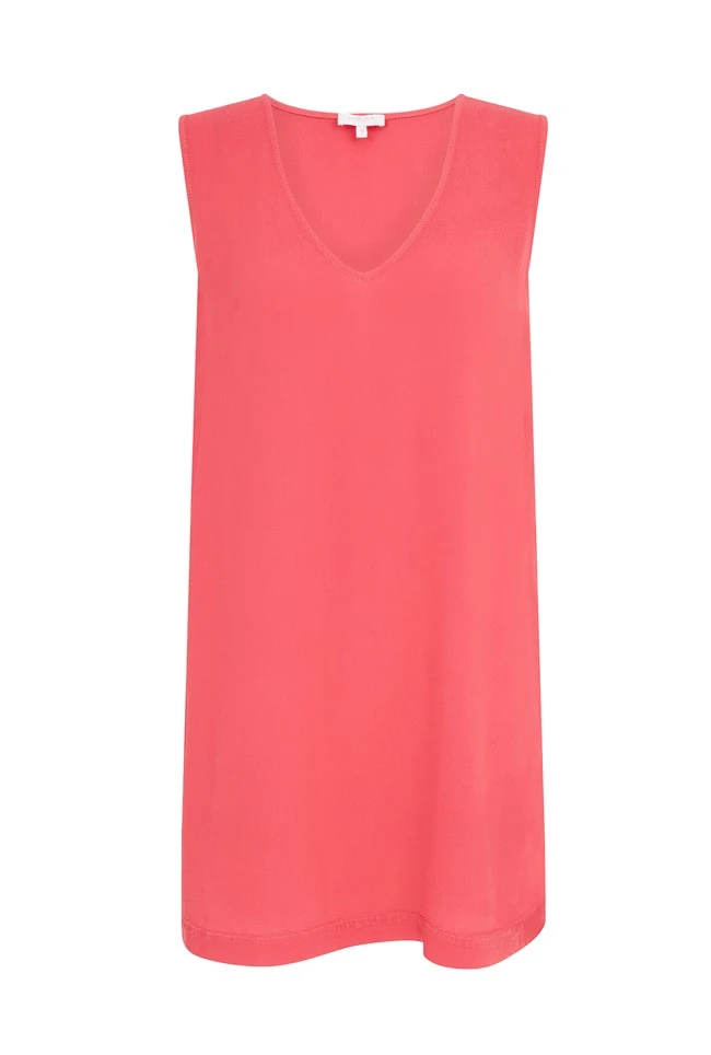 Camila Crepe Top Bright Pink 5 Camila Crepe Top Bright Pink - Image 5