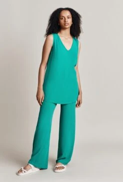 Camila Crepe Top Teal 7 Camila Crepe Top Teal -Top Sell Dress Sales Store Q06G013 K08 28087 650px 964px