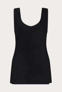 Margot Satin Top Black -Top Sell Dress Sales Store Q06G015 A01 27804 650px 964px