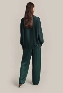 Grace Satin Sweatshirt Cedar 7 Grace Satin Sweatshirt Cedar -Top Sell Dress Sales Store Q07G003 J21 29143 650px 964px