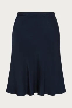 Arella Satin Slip Skirt Navy -Top Sell Dress Sales Store S06G003 K10 27142 650px 964px