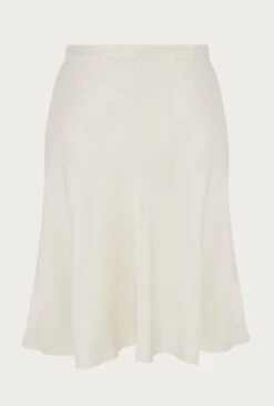 Arella Satin Slip Skirt Ivory -Top Sell Dress Sales Store S06G003 M12 27259 650px 964px