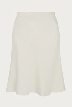 Arella Satin Slip Skirt Ivory -Top Sell Dress Sales Store S06G003 M12 27260 650px 964px