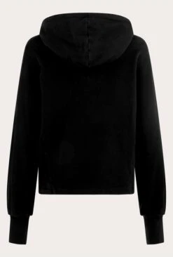 Cropped Organic Hoodie Black -Top Sell Dress Sales Store V02G012 A01 22862 650px 964px