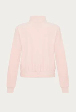 Velour Track Top Pink -Top Sell Dress Sales Store V02G020 H44 24614 650px 964px