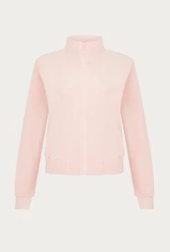 Velour Track Top Pink -Top Sell Dress Sales Store V02G020 H44 24615 650px 964px