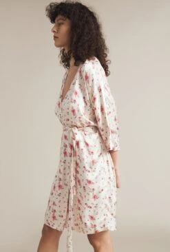 Alexa Satin Robe Vintage Rose -Top Sell Dress Sales Store Z01G006CK Y92 20796 650px 964px