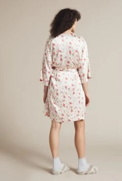 Alexa Satin Robe Vintage Rose -Top Sell Dress Sales Store Z01G006CK Y92 20797 650px 964px