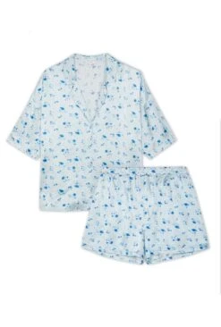 Lucy Satin PJ Set Water Rose -Top Sell Dress Sales Store Z01G008CK Y93 20830 650px 964px