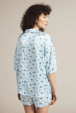 Lucy Satin PJ Set Water Rose -Top Sell Dress Sales Store Z01G008CK Y93 20840 650px 964px